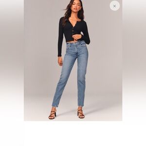 Abercrombie's High Rise Mom Jean